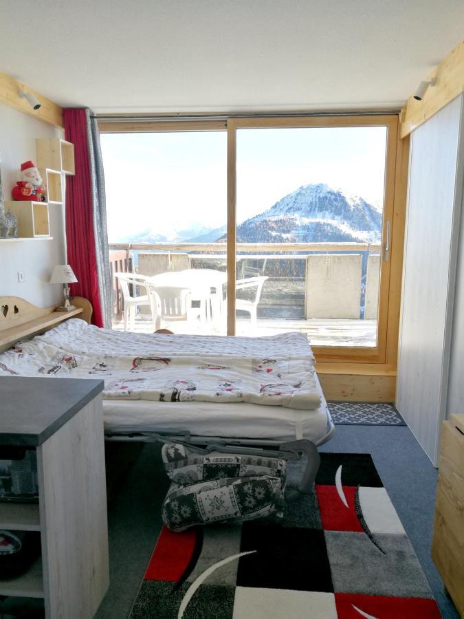 Macot-la-Plagne Appartement D'Une Chambre A La Plagne Aime 2000 A 10 M Des Pistes Avec Vue Sur La Ville Et Terrasse Amenagee מראה חיצוני תמונה