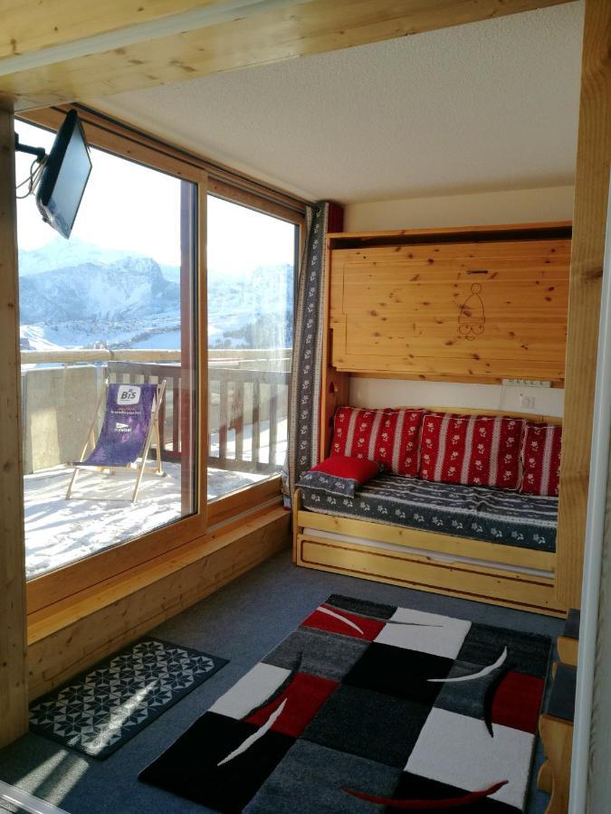 Macot-la-Plagne Appartement D'Une Chambre A La Plagne Aime 2000 A 10 M Des Pistes Avec Vue Sur La Ville Et Terrasse Amenagee מראה חיצוני תמונה