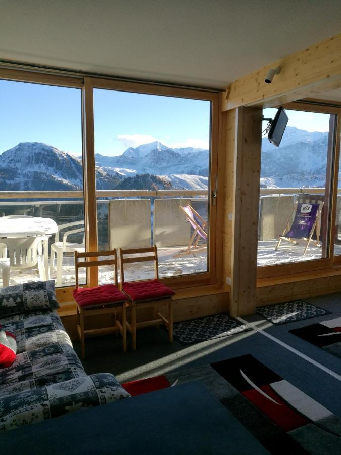 Macot-la-Plagne Appartement D'Une Chambre A La Plagne Aime 2000 A 10 M Des Pistes Avec Vue Sur La Ville Et Terrasse Amenagee מראה חיצוני תמונה