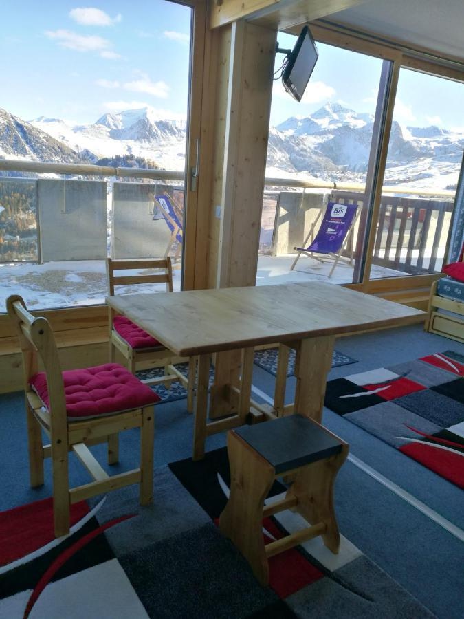 Macot-la-Plagne Appartement D'Une Chambre A La Plagne Aime 2000 A 10 M Des Pistes Avec Vue Sur La Ville Et Terrasse Amenagee מראה חיצוני תמונה