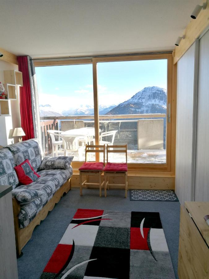 Macot-la-Plagne Appartement D'Une Chambre A La Plagne Aime 2000 A 10 M Des Pistes Avec Vue Sur La Ville Et Terrasse Amenagee מראה חיצוני תמונה