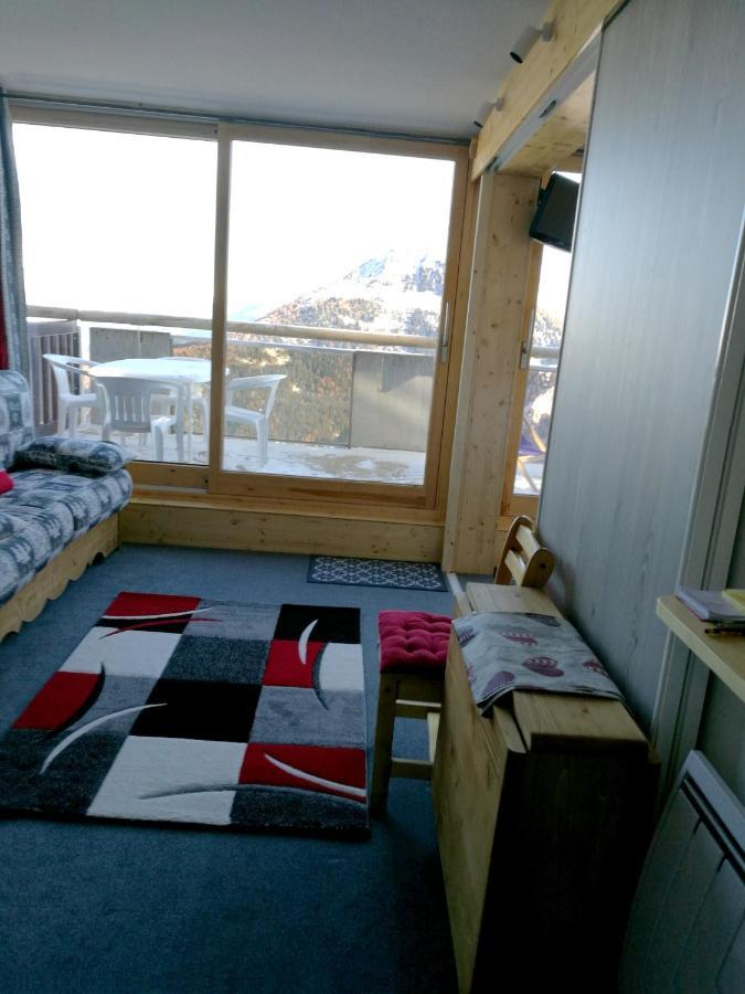 Macot-la-Plagne Appartement D'Une Chambre A La Plagne Aime 2000 A 10 M Des Pistes Avec Vue Sur La Ville Et Terrasse Amenagee מראה חיצוני תמונה