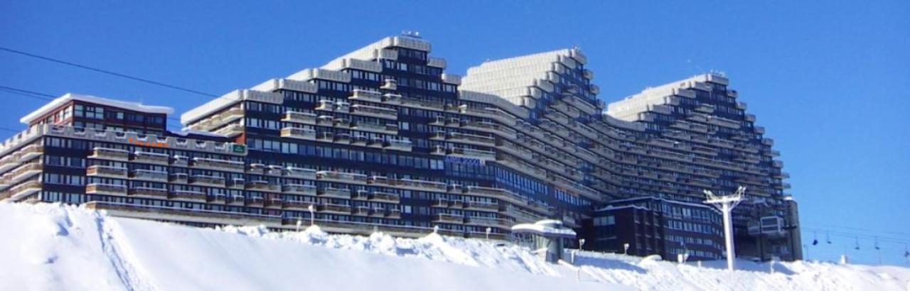 Macot-la-Plagne Appartement D'Une Chambre A La Plagne Aime 2000 A 10 M Des Pistes Avec Vue Sur La Ville Et Terrasse Amenagee מראה חיצוני תמונה