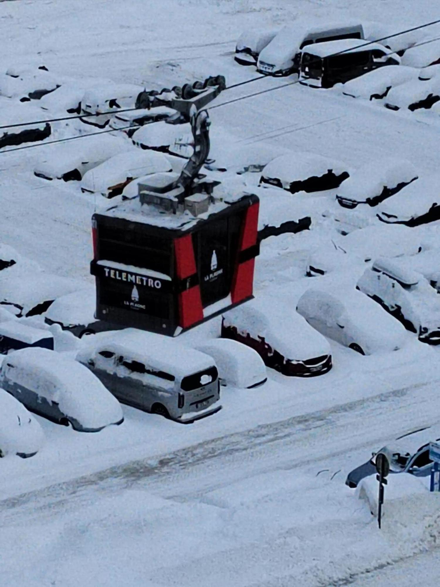 Macot-la-Plagne Appartement D'Une Chambre A La Plagne Aime 2000 A 10 M Des Pistes Avec Vue Sur La Ville Et Terrasse Amenagee מראה חיצוני תמונה