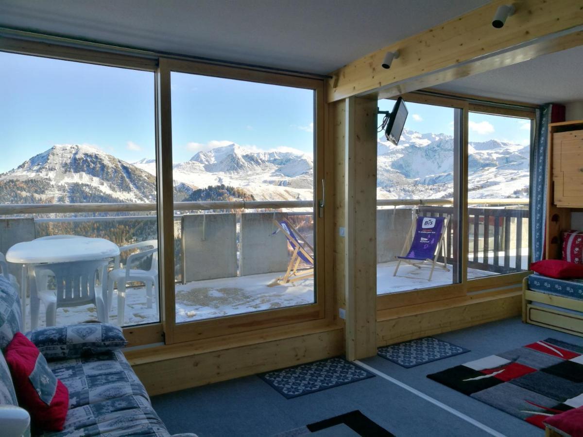 Macot-la-Plagne Appartement D'Une Chambre A La Plagne Aime 2000 A 10 M Des Pistes Avec Vue Sur La Ville Et Terrasse Amenagee מראה חיצוני תמונה